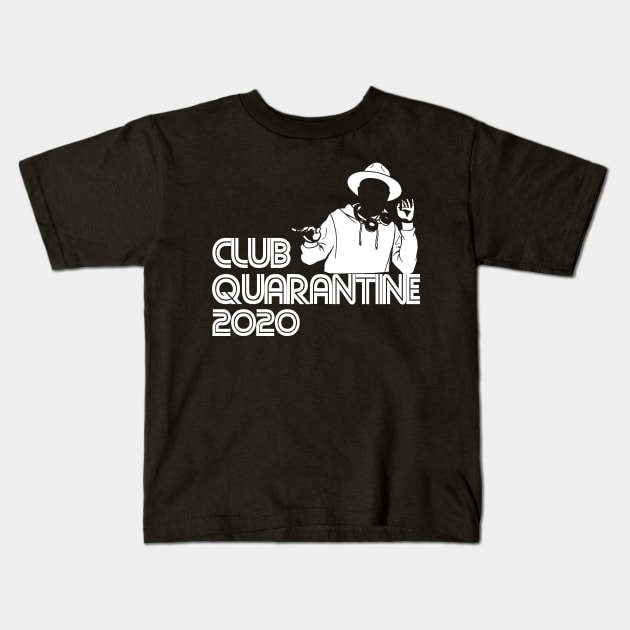 CLUB QUARANTINE Kids T-Shirt by Amberstore